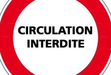 Interdiction circuler Juillet-Août 2025